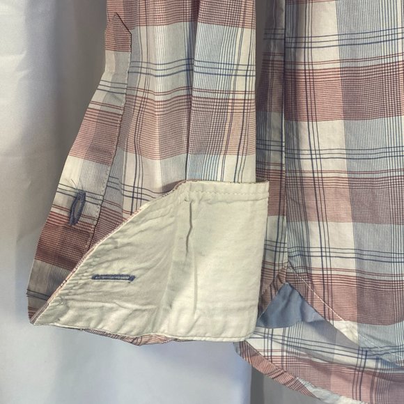 💋 4 FOR $50 / MEN'S PURE SLIM FIT LONG SLEEVED BUTTON DOWN SHIRT (SZ. M) - Picture 7 of 8